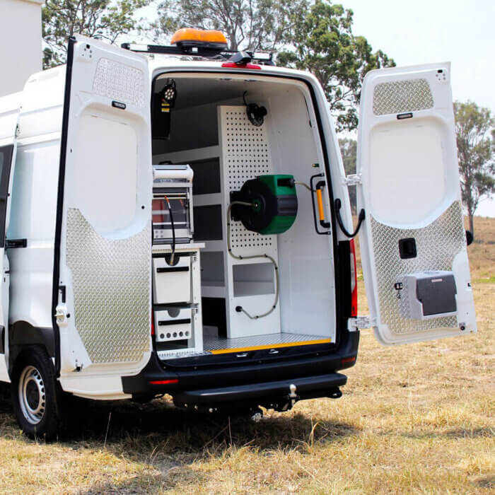 Customised Vehicle Builds for CCTV Inspection Vehicles