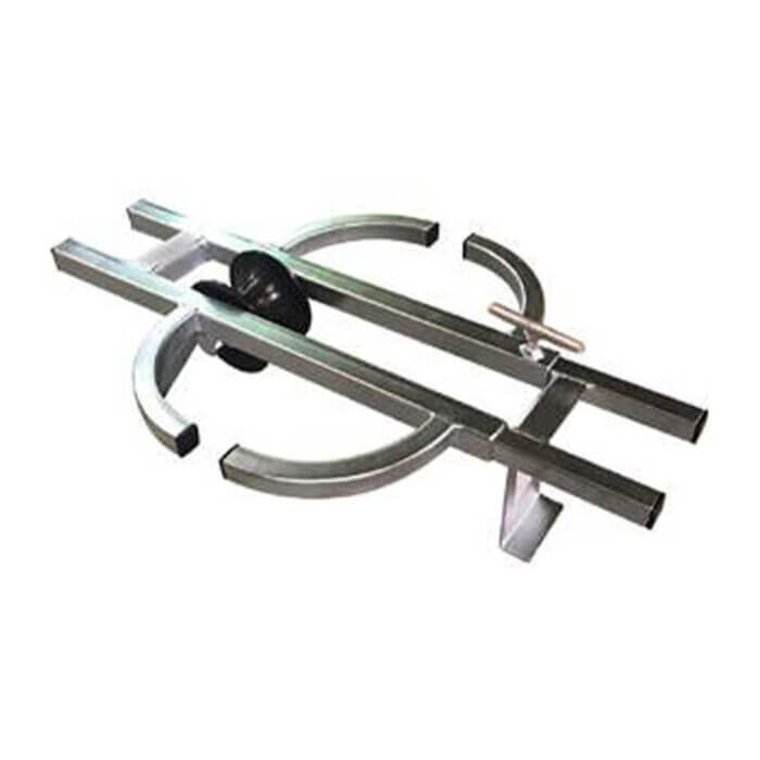 Adjustable Top Safety Roller Steel Construction with Lateral Wings