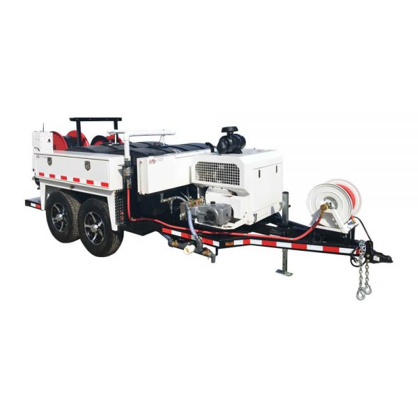 US Jetting 4025 Water Jetting Trailer SECA