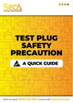 Test Plug Safety Precaution