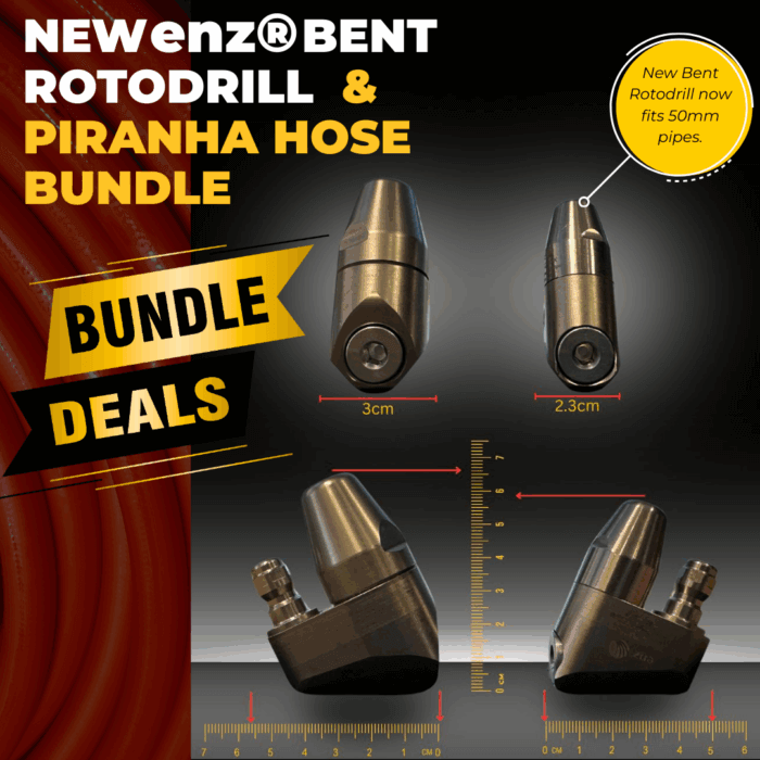 🔥 New enz® Bent Rotodrill & Hose Bundle – Limited Time Offer